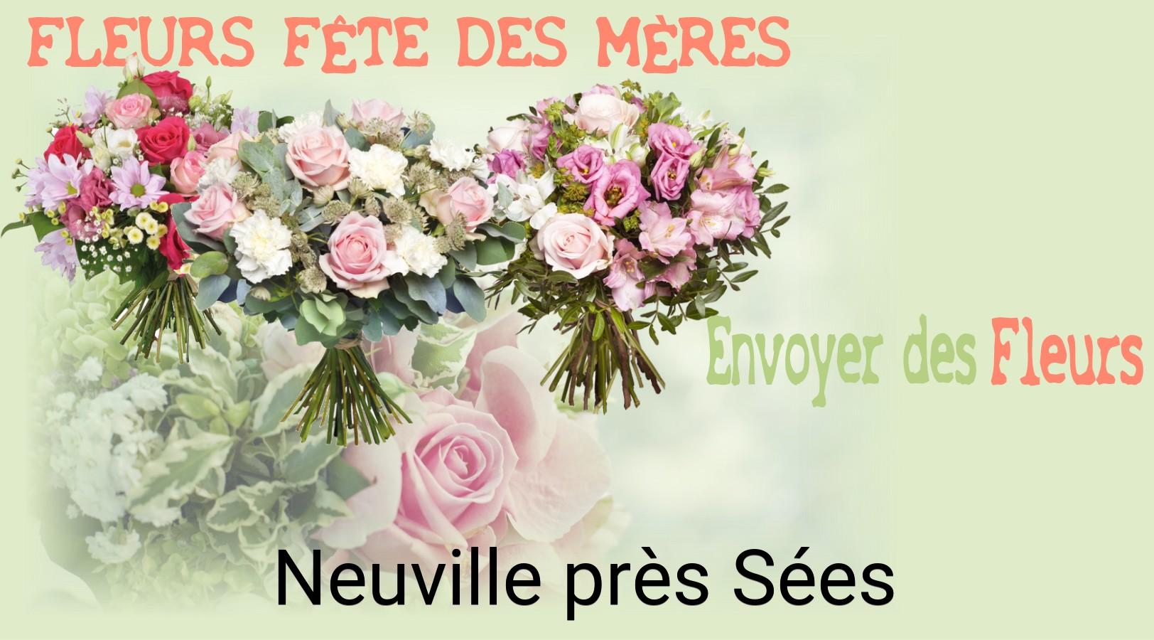 Bouquet de Fête des Mères livré à Neuville-près-Sées